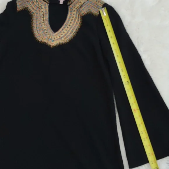 Juice Couture Black Dress with Gold Embellishments, Size 2, - Picture 16 of 17